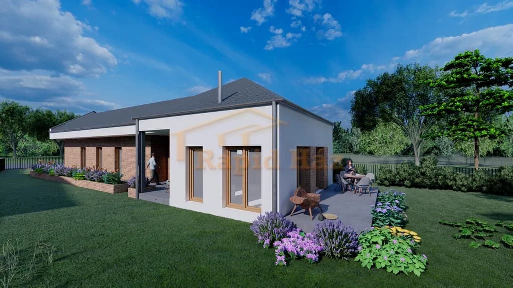 Holland hangulatú családi ház