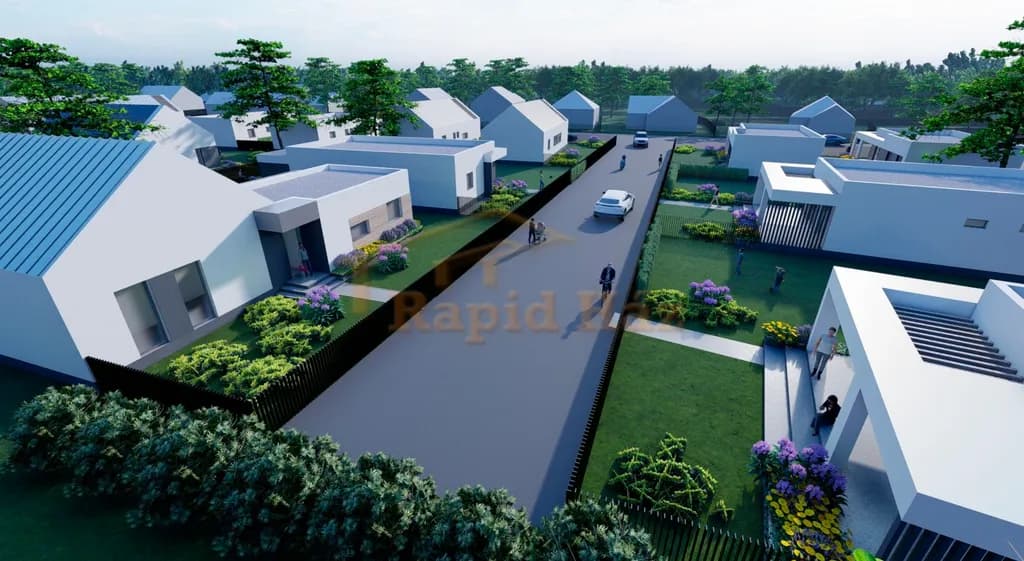 Lakópark a Tisza-tónál